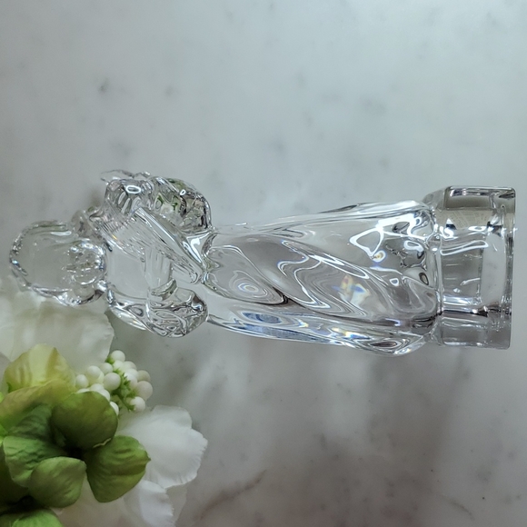 Vintage Mikasa Crystal Angel with Harp - Picture 4 of 5